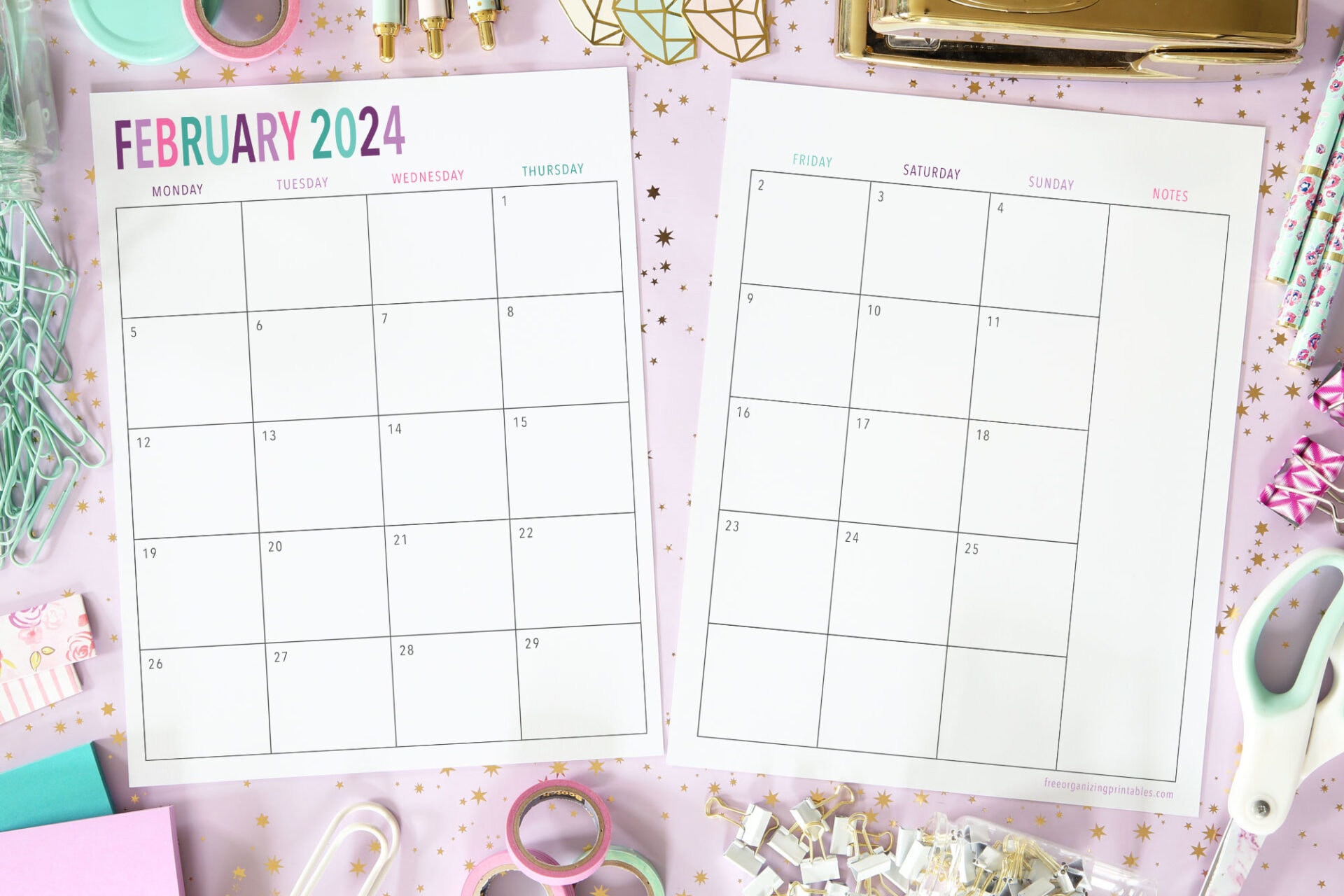 Two Page Monthly Calendar 2025 Linda W Olsen Two Page Monthly Calendar 2025 Linda W Olsen