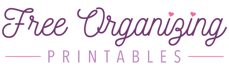 Free Printable Check Register | Free Organizing Printables