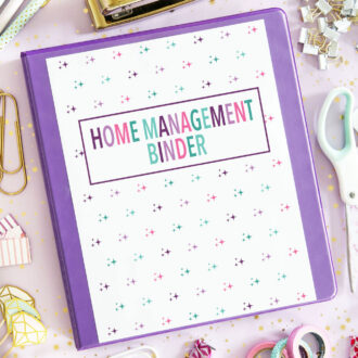 Printable Binders Archives | Free Organizing Printables