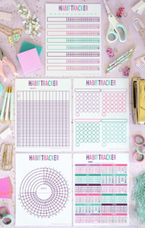 5+ Free Habit Tracker Printable Templates