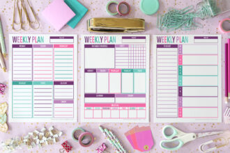 5+ Free Printable Weekly Planner Templates