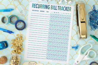 Bill Tracker Printable | Free Organizing Printables