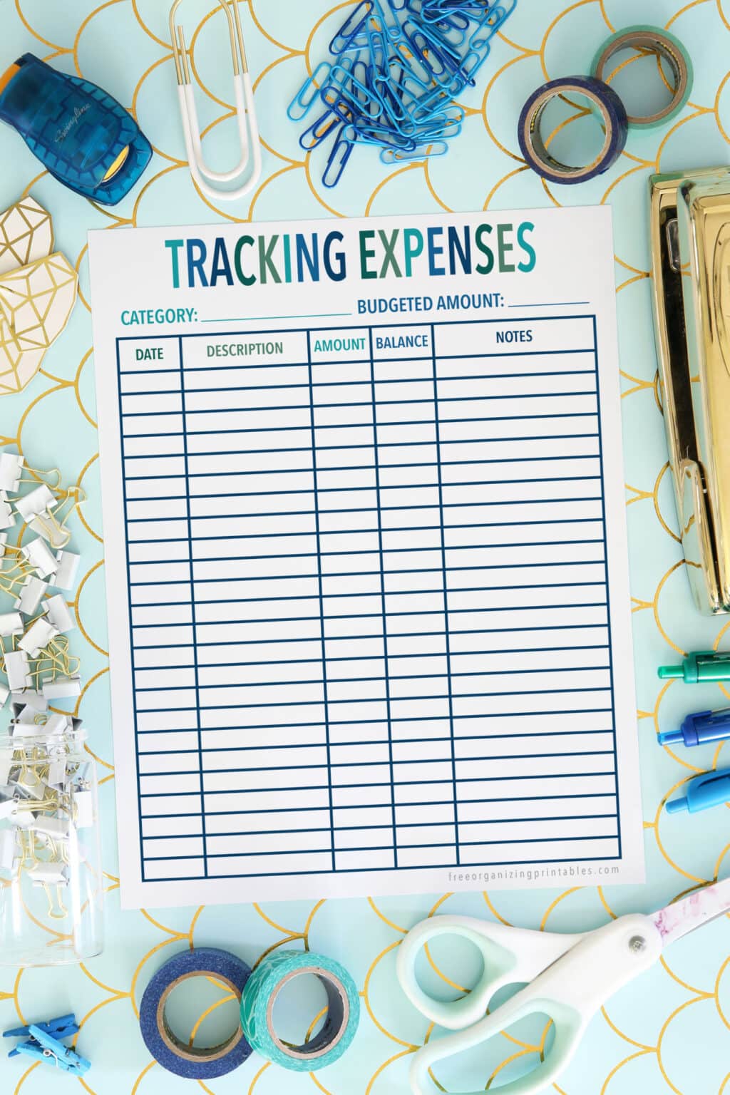 Free Printable Check Register | Free Organizing Printables