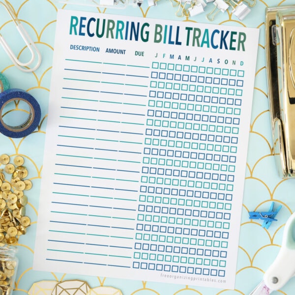 5+ Free Printable Savings Tracker Pages