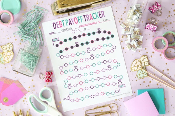 5+ Free Debt Payoff Tracker Printables | Free Organizing Printables